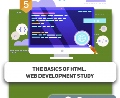 The basics of HTML. Web development study - Programming for children in Varna