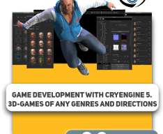 Game development with CryEngine 5. 3D-games of any genres and directions - Programming for children in Varna